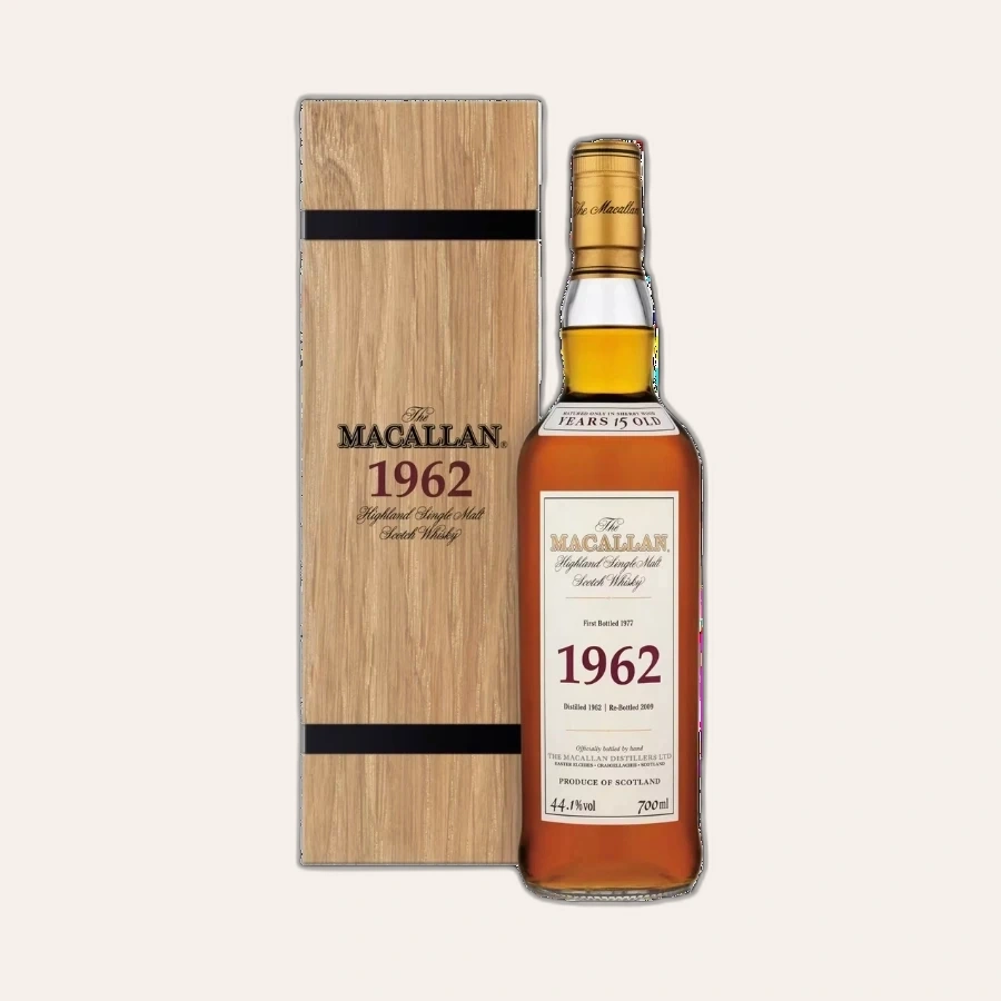 Rượu Whisky Macallan 15 Year Old 1962 Bottled 1977 Fine And Rare