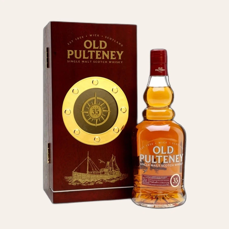 Rượu Whisky Old Pulteney 35 Year Old