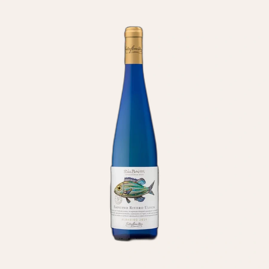 Rượu Vang Trắng Tây Ban Nha Rias Baixas Faustino Rivero Ulecia Albarino