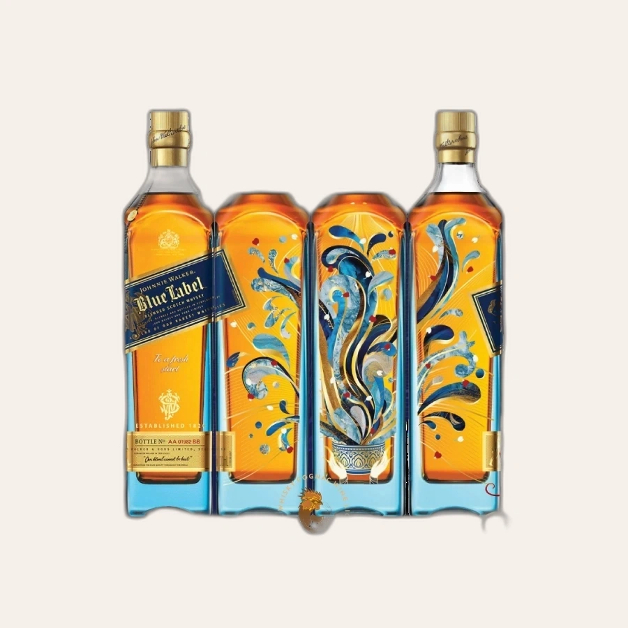 Rượu Whisky Johnnie Walker Blue Label Awash With Joy