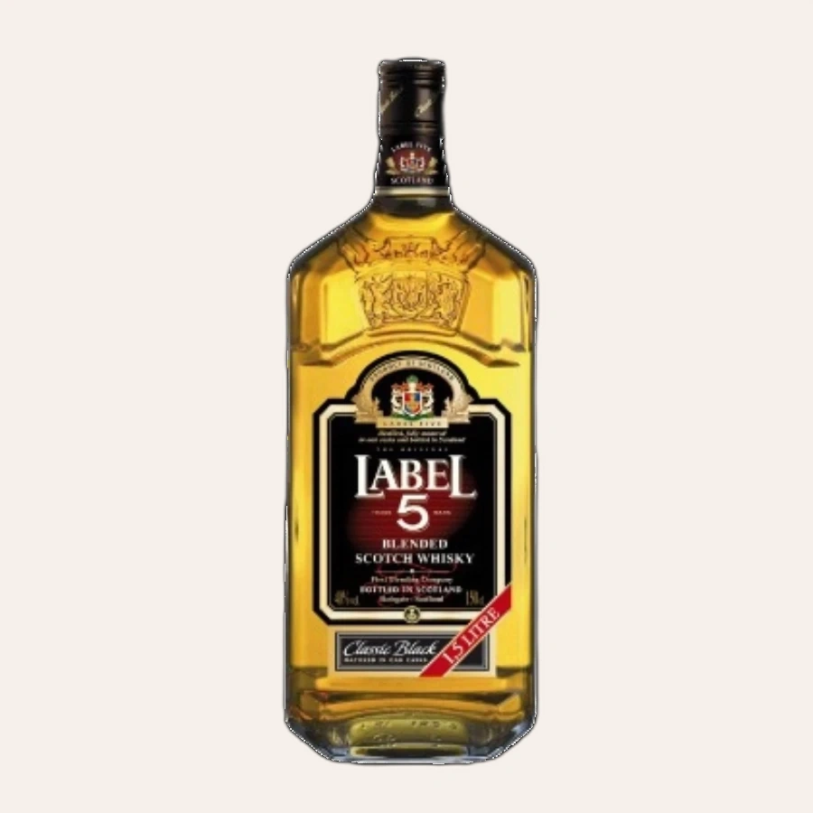 Rượu Whisky Label 5 Classic Black 1.5l
