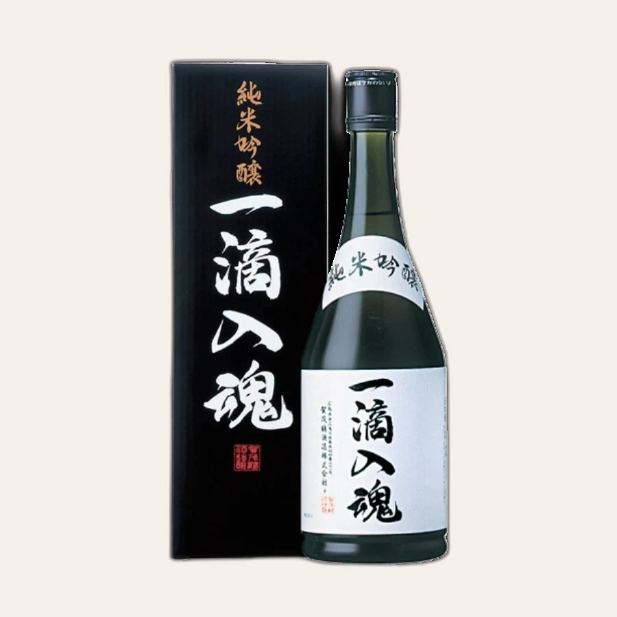 Rượu Sake Nhật Kamotsuru Itteki Nyukon Junmai Ginjo