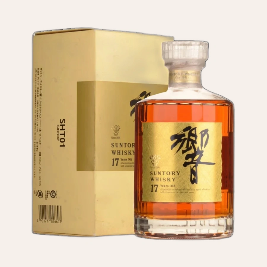 Rượu Whisky Nhật Hibiki 17 Year Old Gold Label
