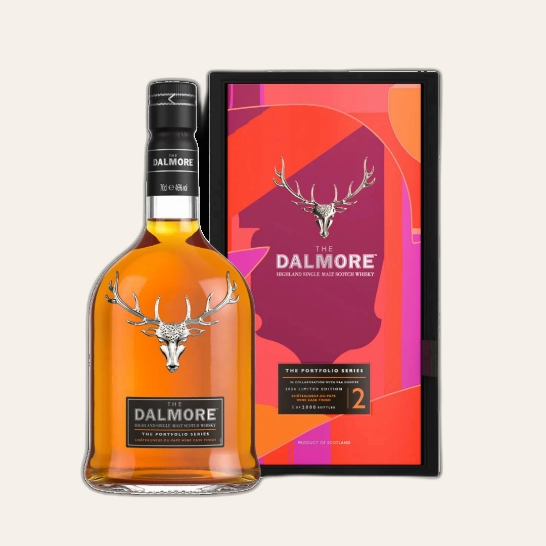 Rượu Whisky Dalmore The Portfolio Series 2 Chateauneuf Du Pape Wine Cask Finish