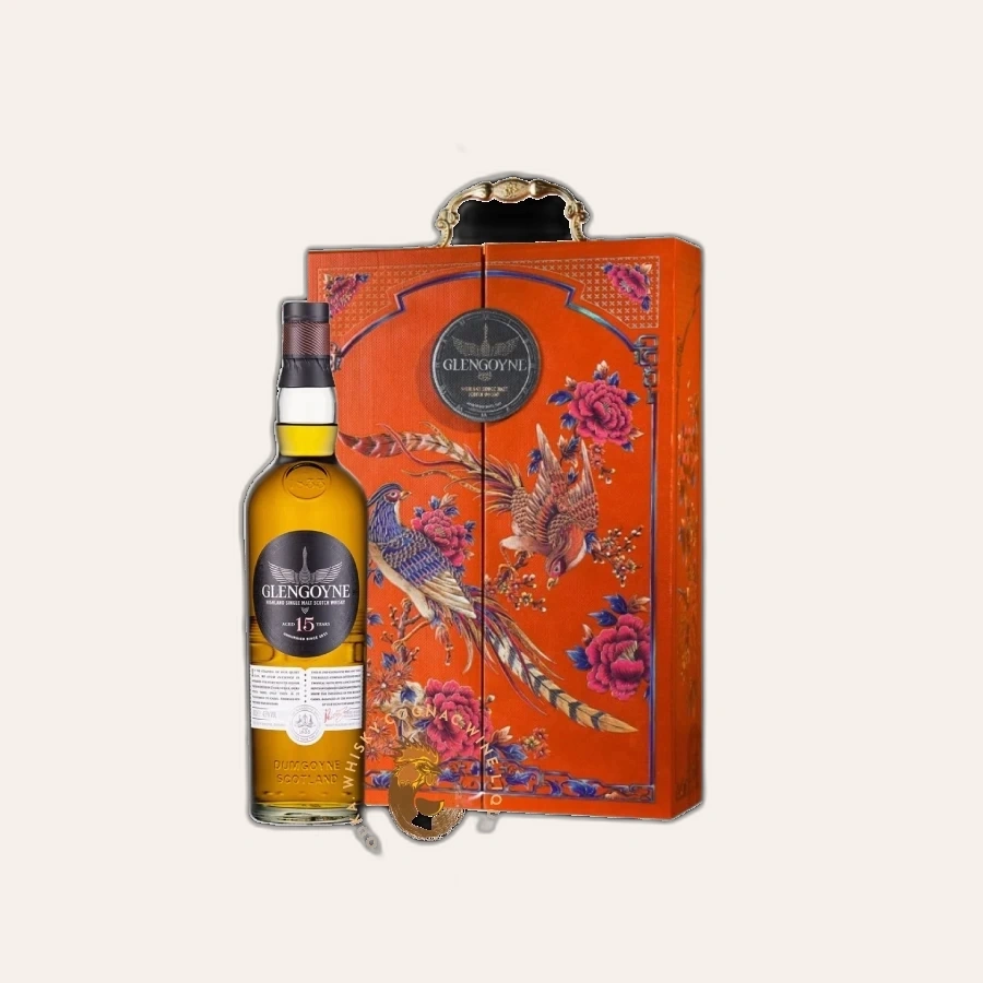 Rượu Whisky Glengoyne 15 Year Old Phiên Bản Hộp Quà Tết 2025