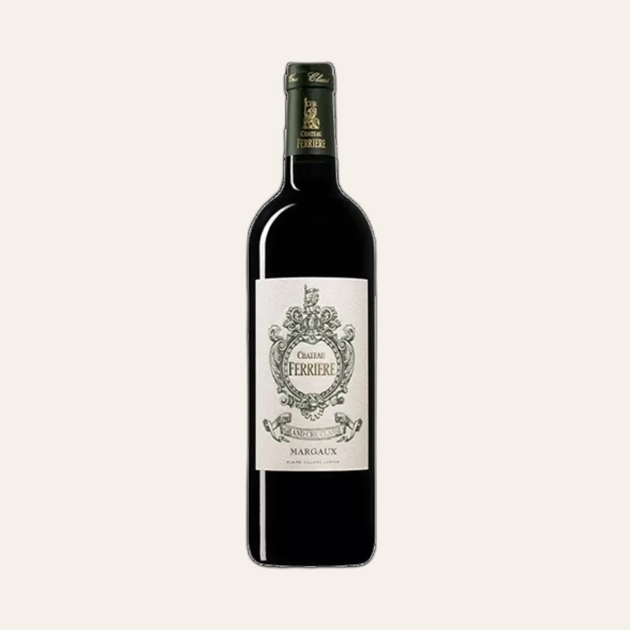 Rượu Vang Đỏ Pháp Chateau Ferriere Margaux 3rd Classified Growth 2019