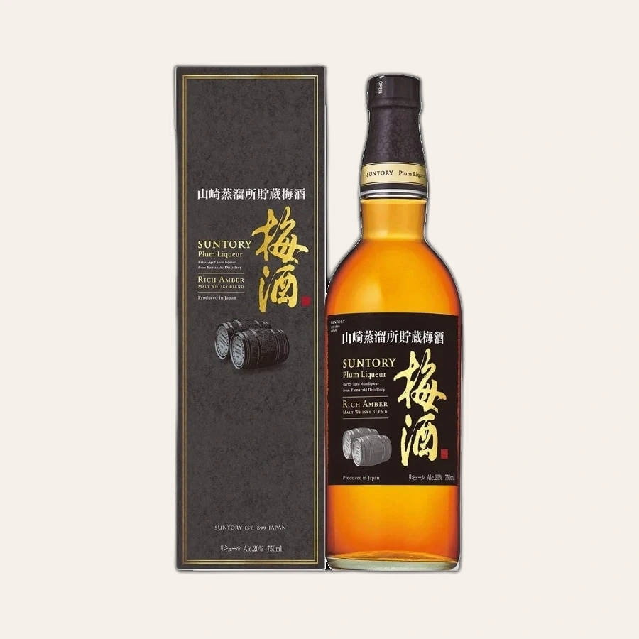 Rượu Liqueur Nhật Suntory Umeshu Yamazaki Cask Matured Plum Liqueur Rich Amber