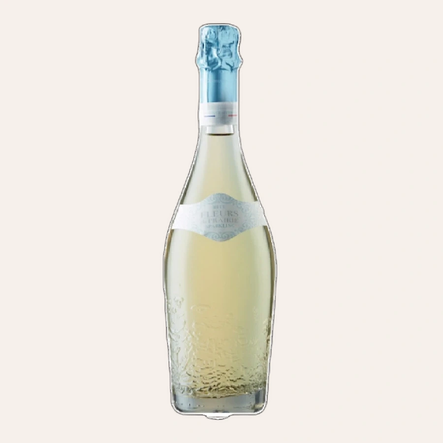 Rượu Sparkling Pháp Fleurs De Prairie Brut