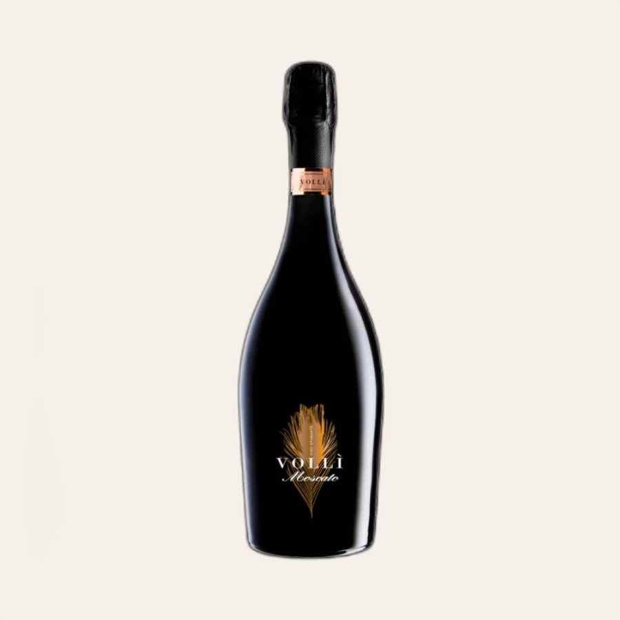 Rượu Sparkling Ý Volli Moscato Vino Spumante Rubicone