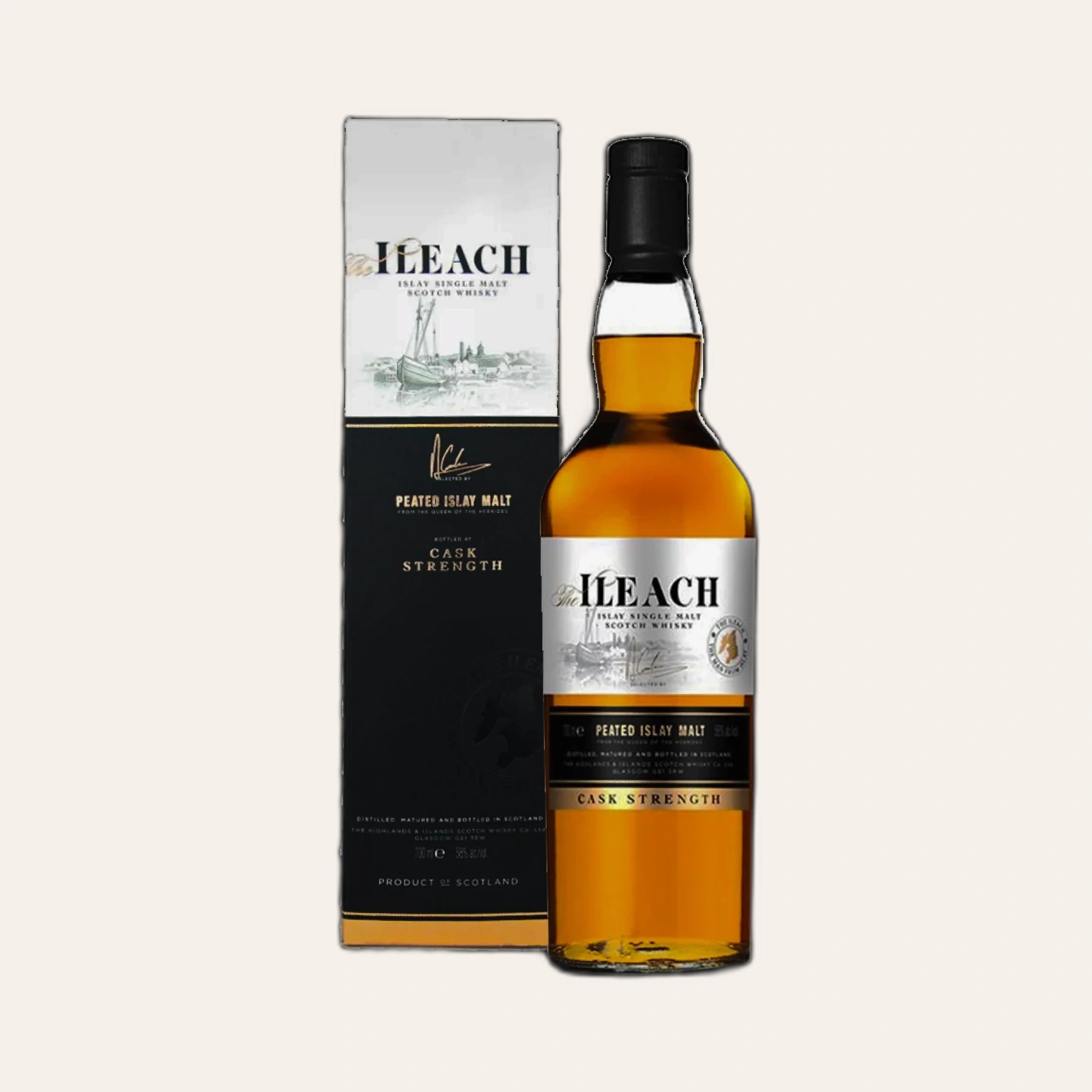 Rượu Whisky Ileach Peaty