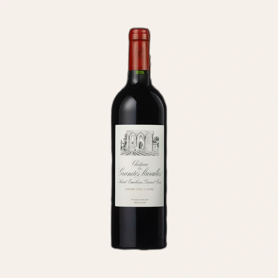 Rượu Vang Đỏ Pháp Chateau Les Grandes Murailles Grand Cru Classé 2015