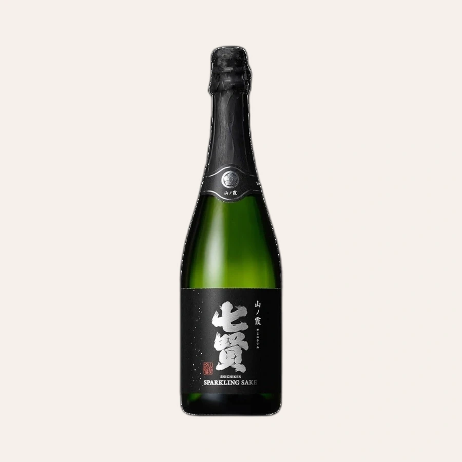 Rượu Sake Nhật Yamanashi Kojo Shichiken Sparkling