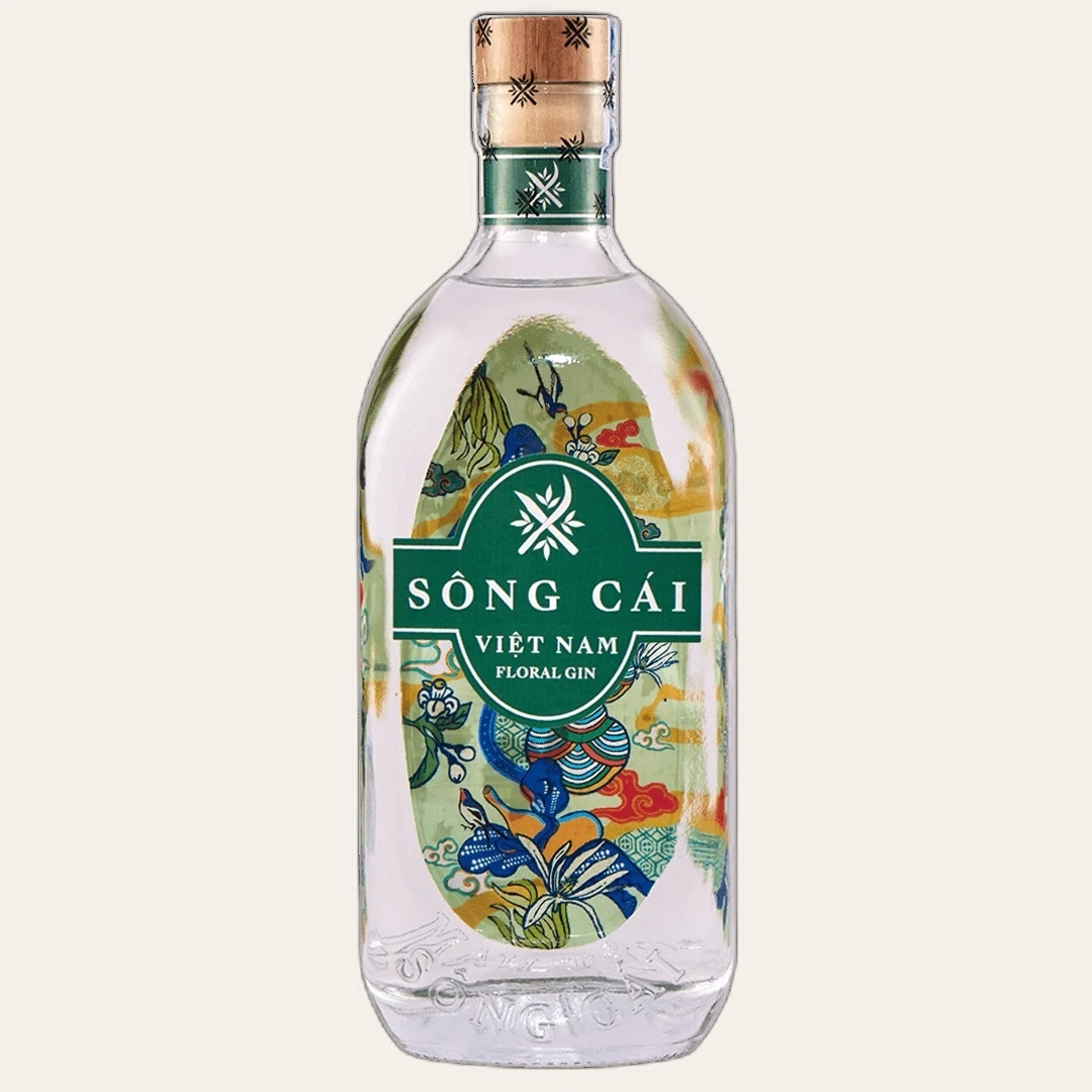 Rượu Gin Việt Nam Sông Cái Floral Gin