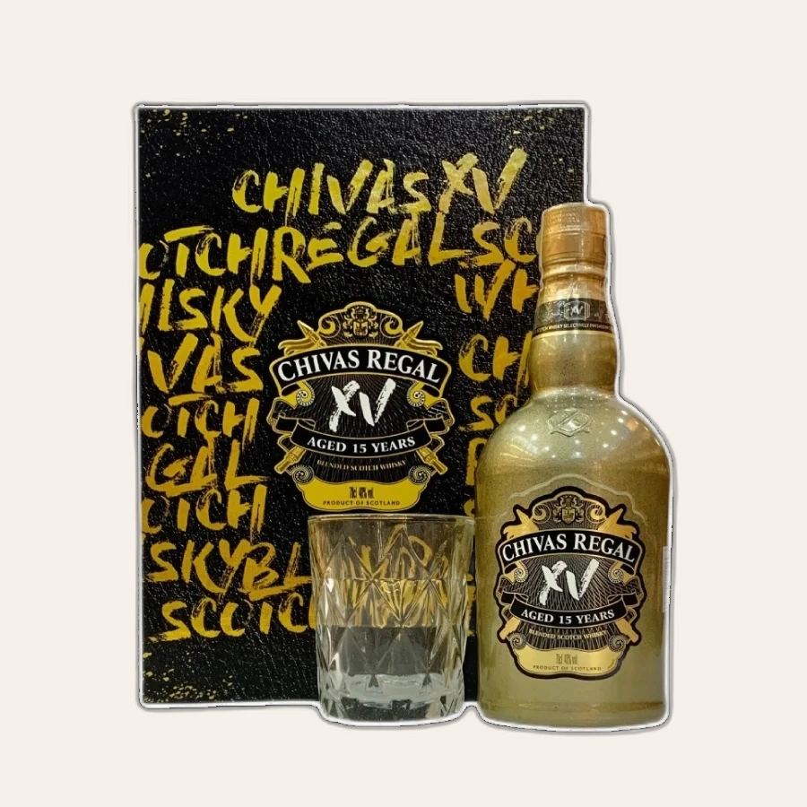 Rượu Whisky Chivas 15 Year Old XV - Phiên Bản Tết 2022