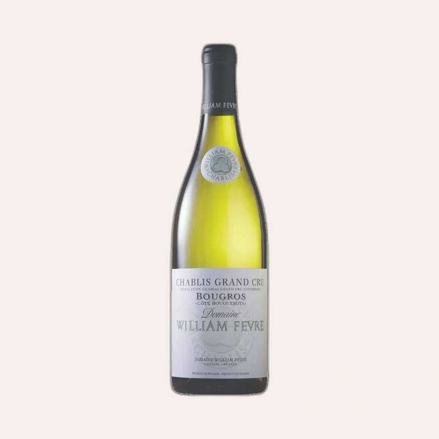 Rượu Vang Trắng Pháp William Fevre Chablis Grand Cru Bougros Cote Bouguerots