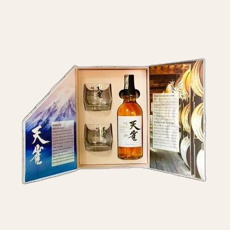 Rượu Whisky Tenjaku Blended Malt Japanese Whisky Gift Box