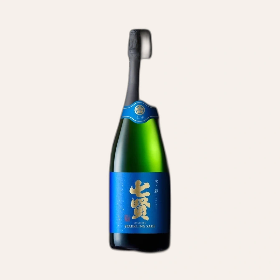 Rượu Sake Nhật Shichiken Sparkling Sorano Irodori