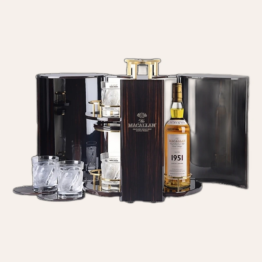 Rượu Whisky Macallan 51 Year Old Fine & Rare 1951 Kèm Set Quà Tantalus