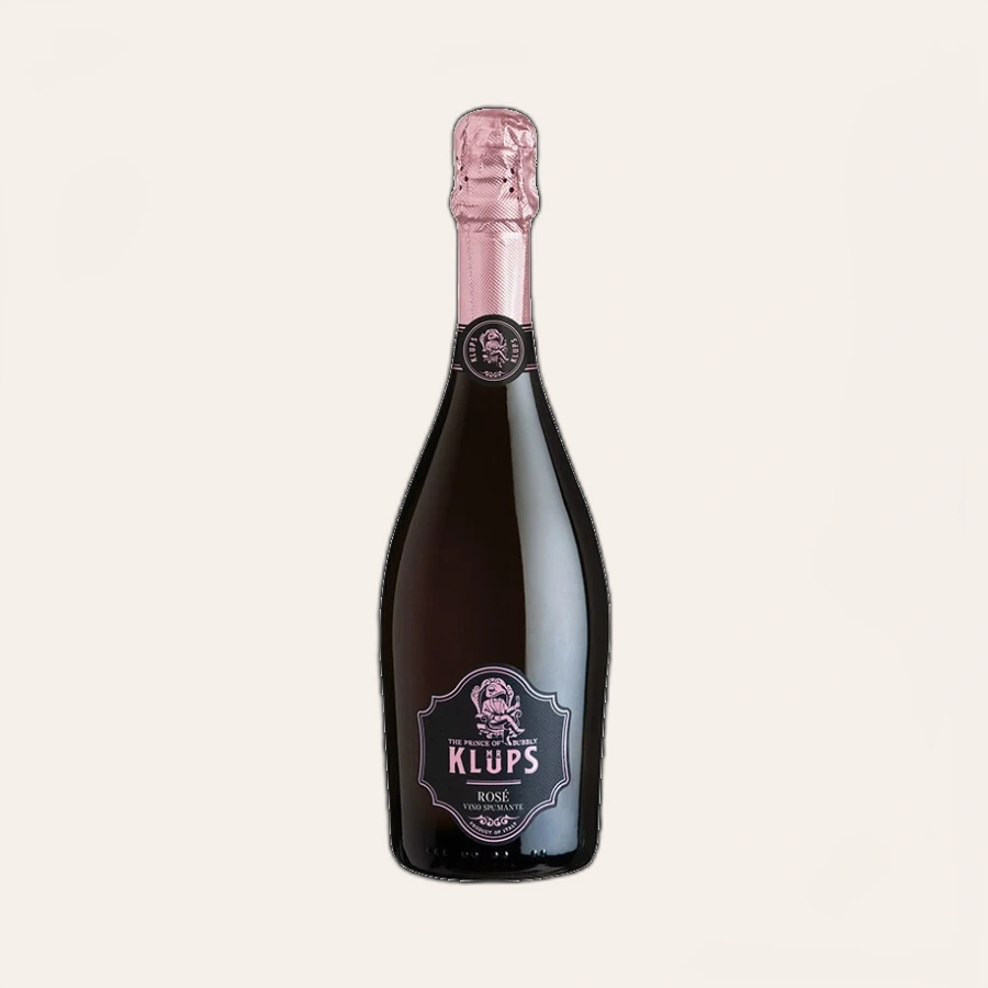 Rượu Sparkling Ý Mr Klups Rose Vino Spumante