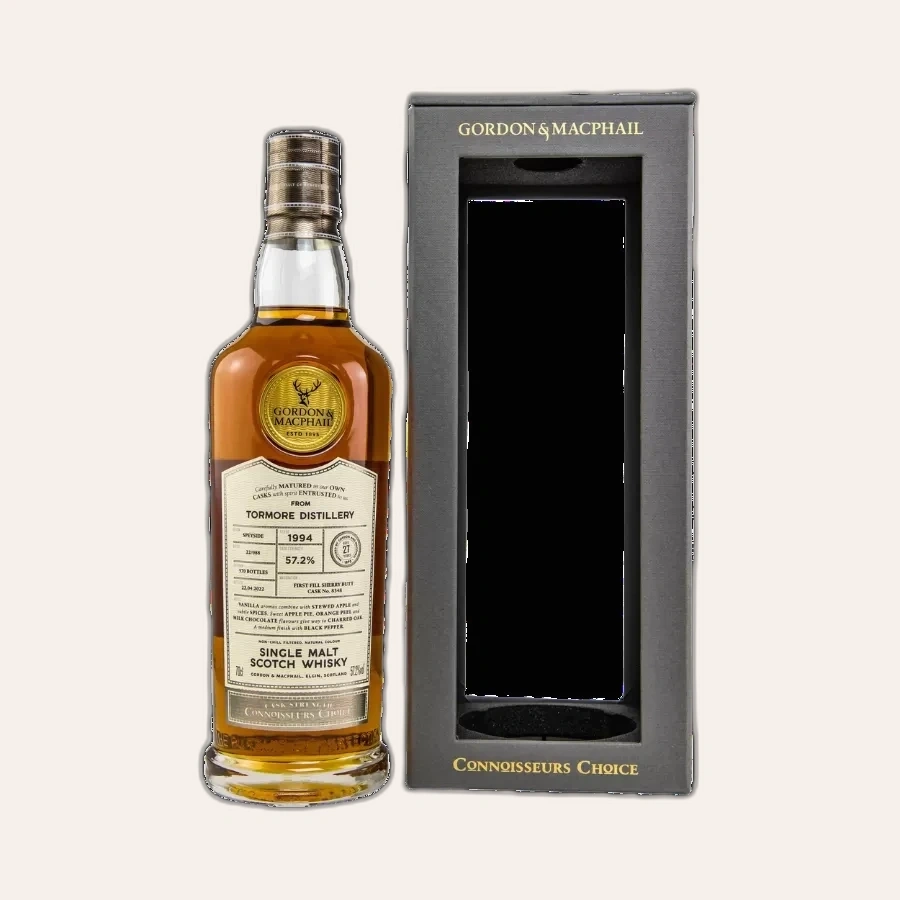 Rượu Whisky Tormore 27 Year Old Gordon & Macphail 1994