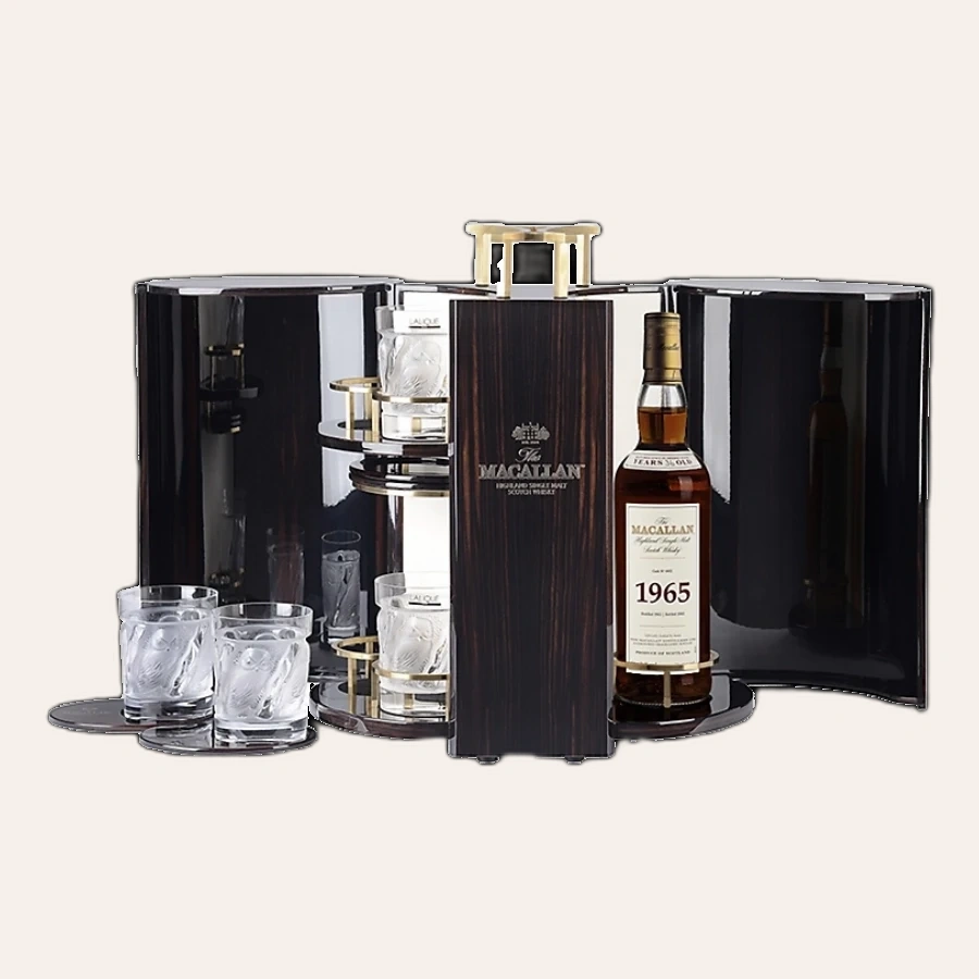 Rượu Whisky Macallan 36 Year Old Fine & Rare 1965 Kèm Set Quà Tantalus