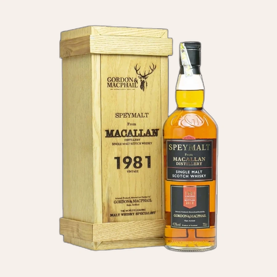 Rượu Whisky Macallan 33 Year Old 1981