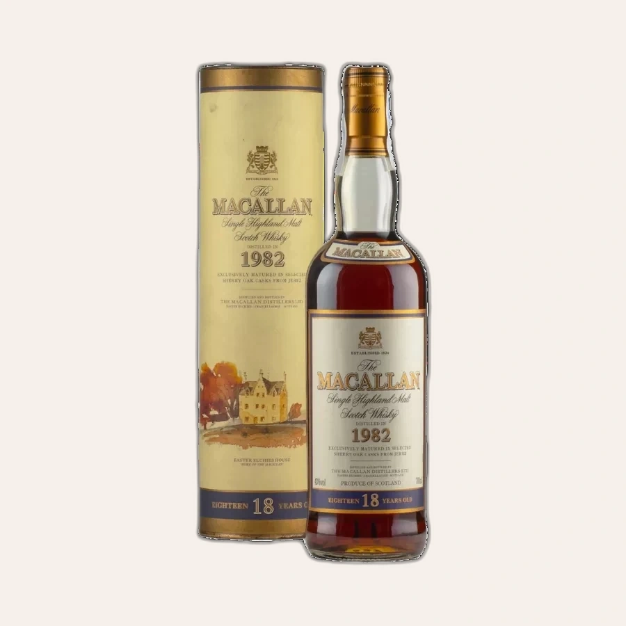 Rượu Whisky Macallan 18 Year Old 1982