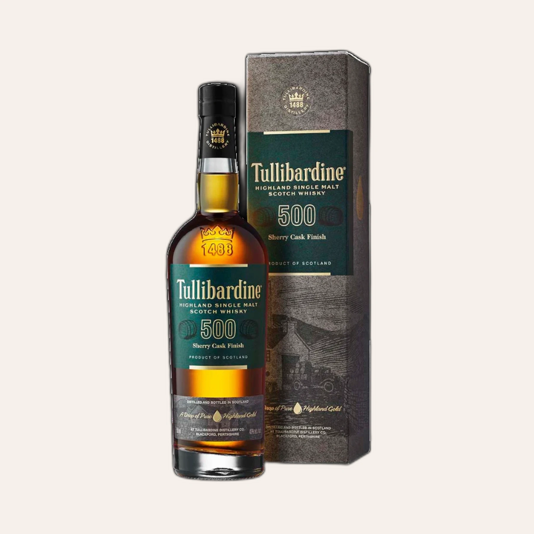 Rượu Whisky Tullibardine 500
