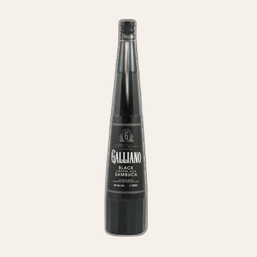 Rượu Liqueur Ý Galliano Black Sambuca 1000ml