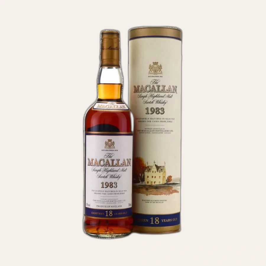 Rượu Whisky Macallan 18 Year Old 1983