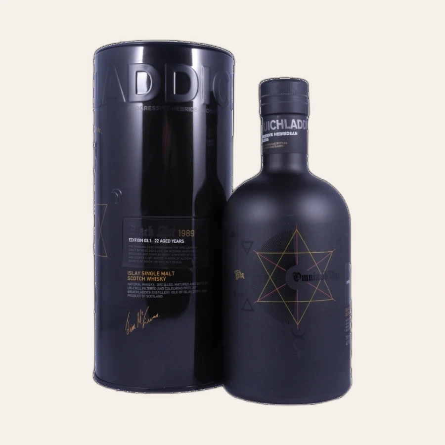 Rượu Whisky Bruichladdich 1989 Black Art