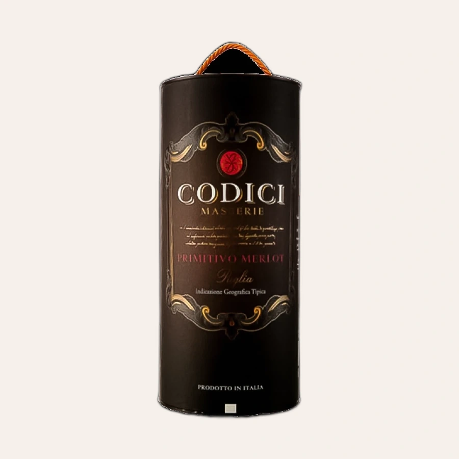Rượu Vang Bịch Ý Codici 3000ml
