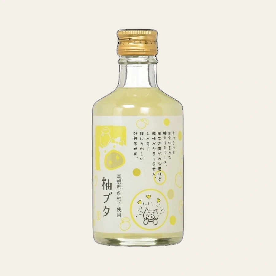 Rượu Yuzu Nhật Bản Kannihonkai Yuzubuta 300ml