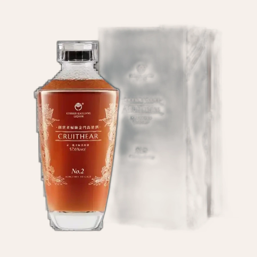 Rượu Cao Lương Kim Môn Cruithear No.2/ Kinmen Kaoliang Liquor Cruithear No.2/ 金門高粱 創世者桶陳 單一批次桶裝原酒 No.2