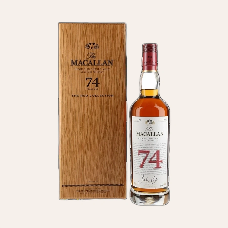 Rượu Whisky Macallan 74 Year Old Red Collection