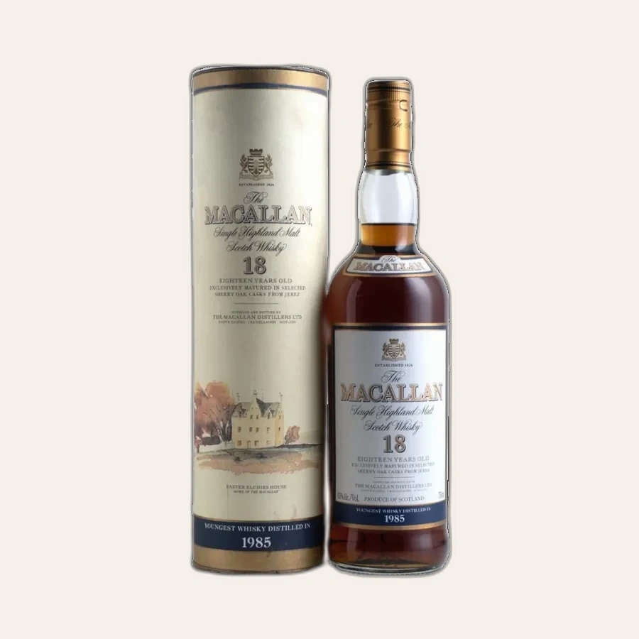 Rượu Whisky Macallan 18 Year Old 1985