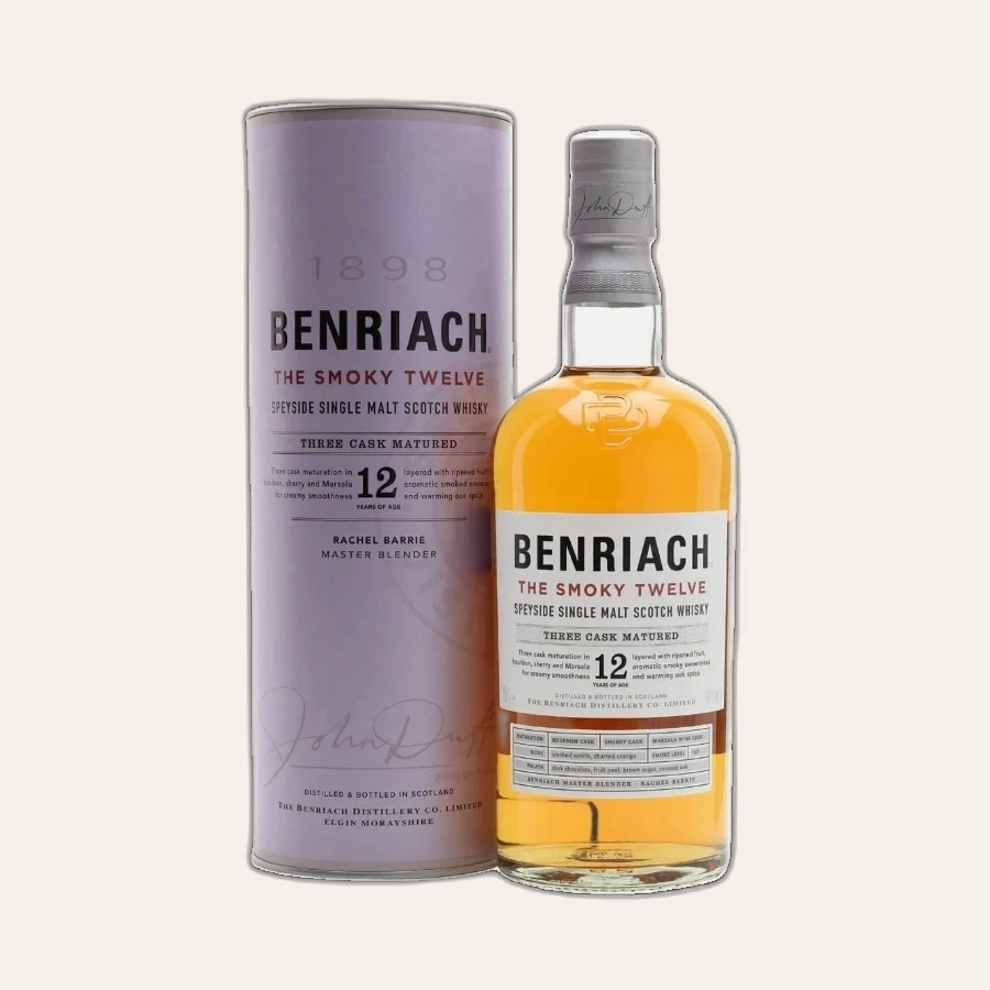 Rượu Whisky Benriach 12 Year Old The Smoky Twelve