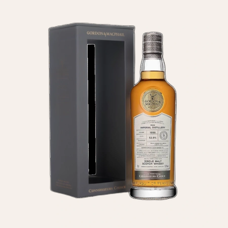 Rượu Whisky Imperial 24 Year Old Gordon & Macphail 1998