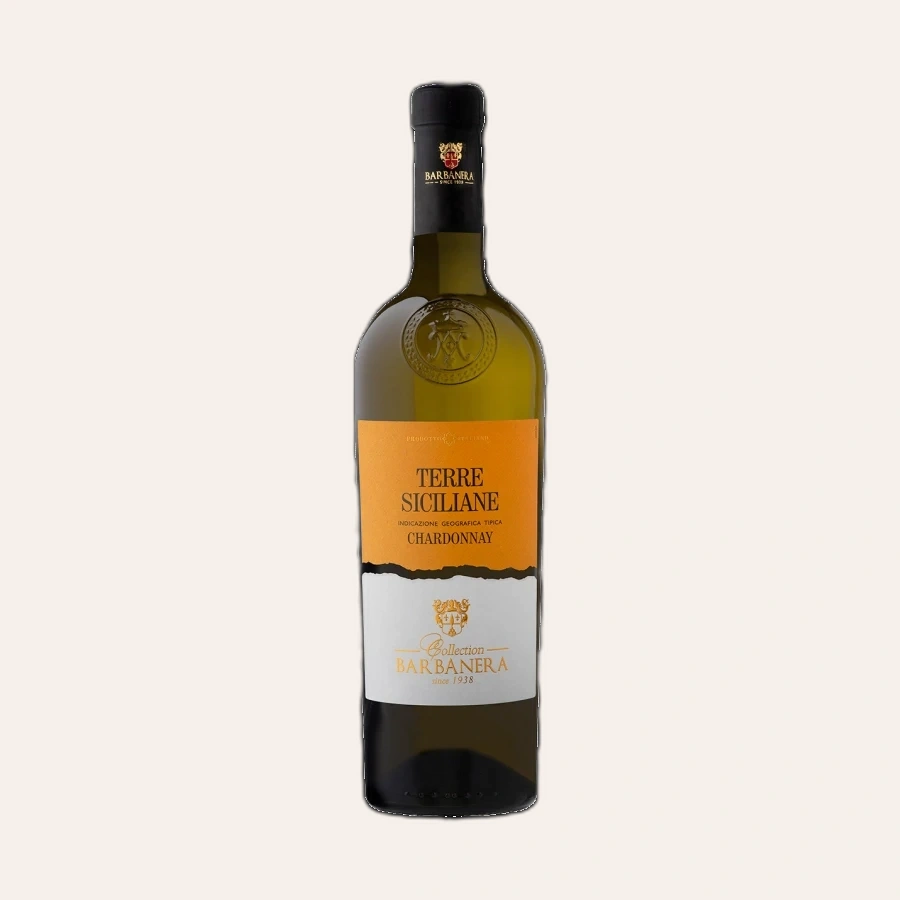 Rượu Vang Trắng Ý Barbanera Chardonnay Di Terre Siciliate