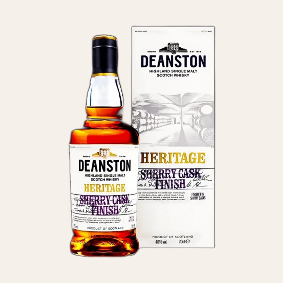 Rượu Whisky Deanston Heritage Sherry Cask Finish