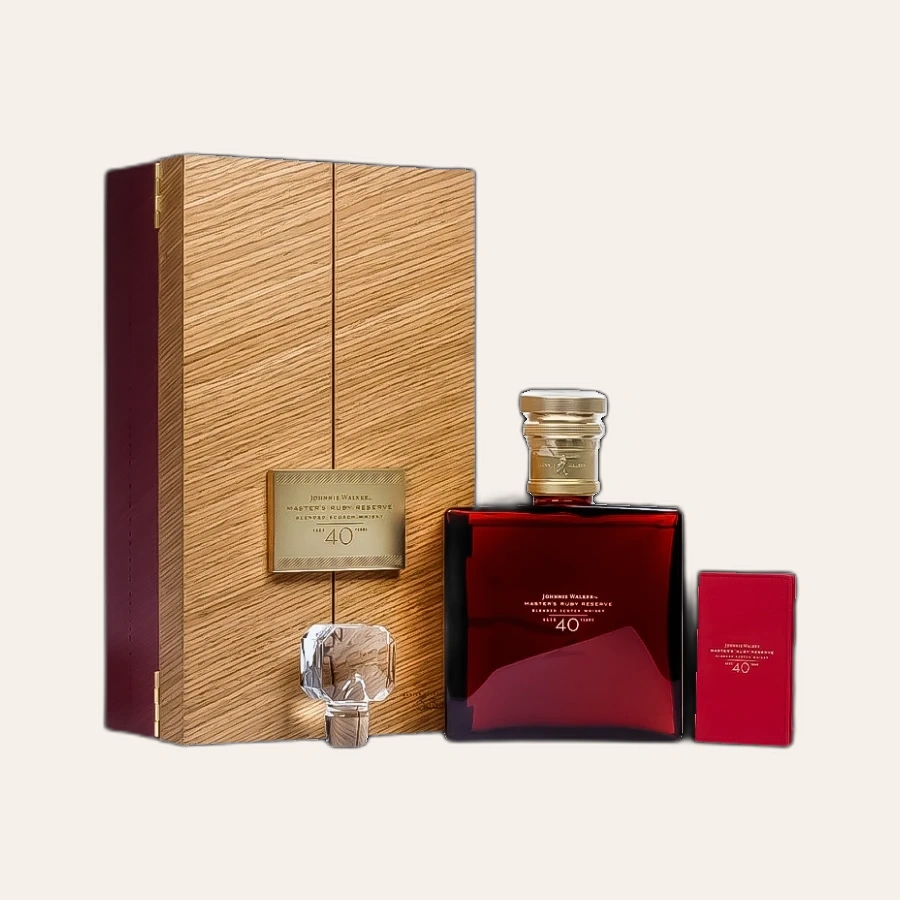 Rượu Whisky Johnnie Walker Master’s Ruby Reserve 40 Year Old
