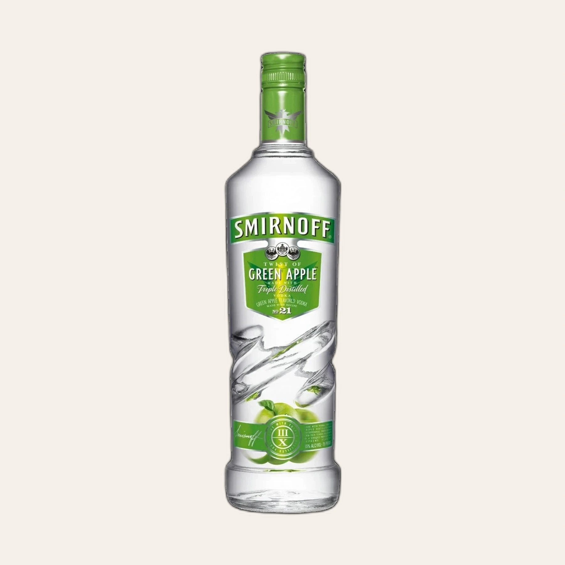 Rượu Vodka Nga Smirnoff Vodka Green Apple