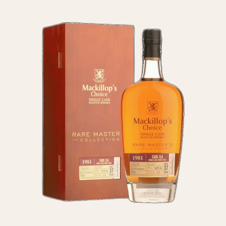 Rượu Whisky Caol Ila 37 Year Old Rare Master's Collection Mackillop's Choice 1981