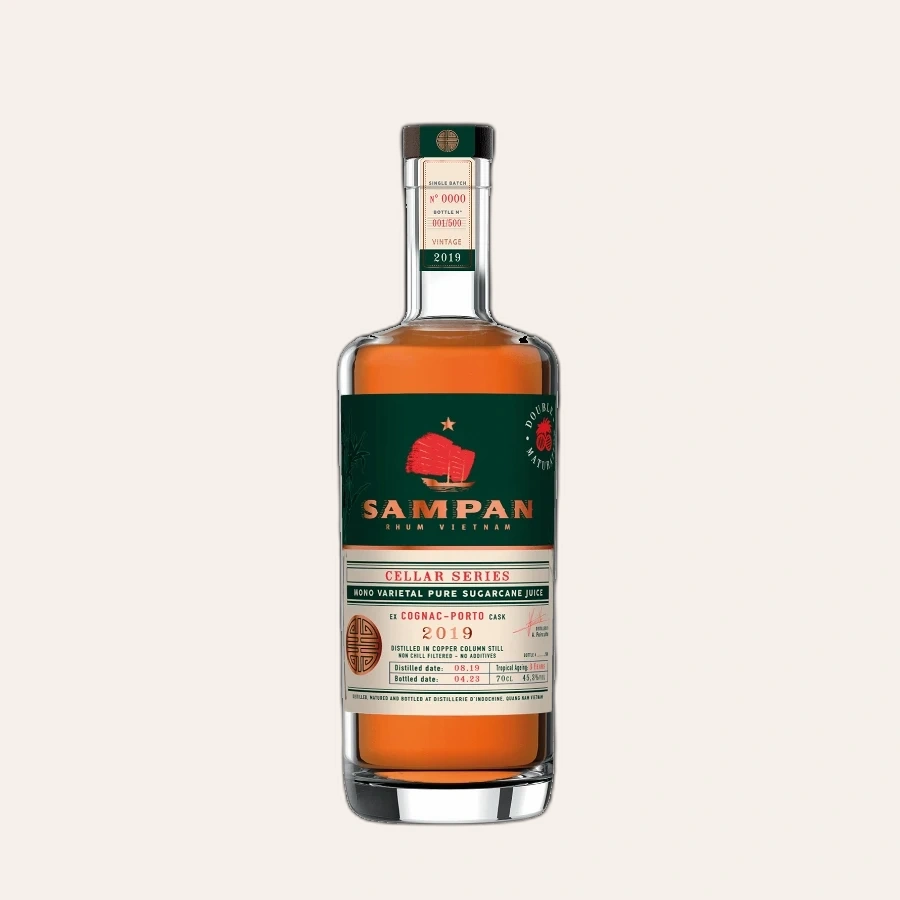 Rượu Rhum Việt Nam Sampan Cellar Series 2019 Cognac Porto