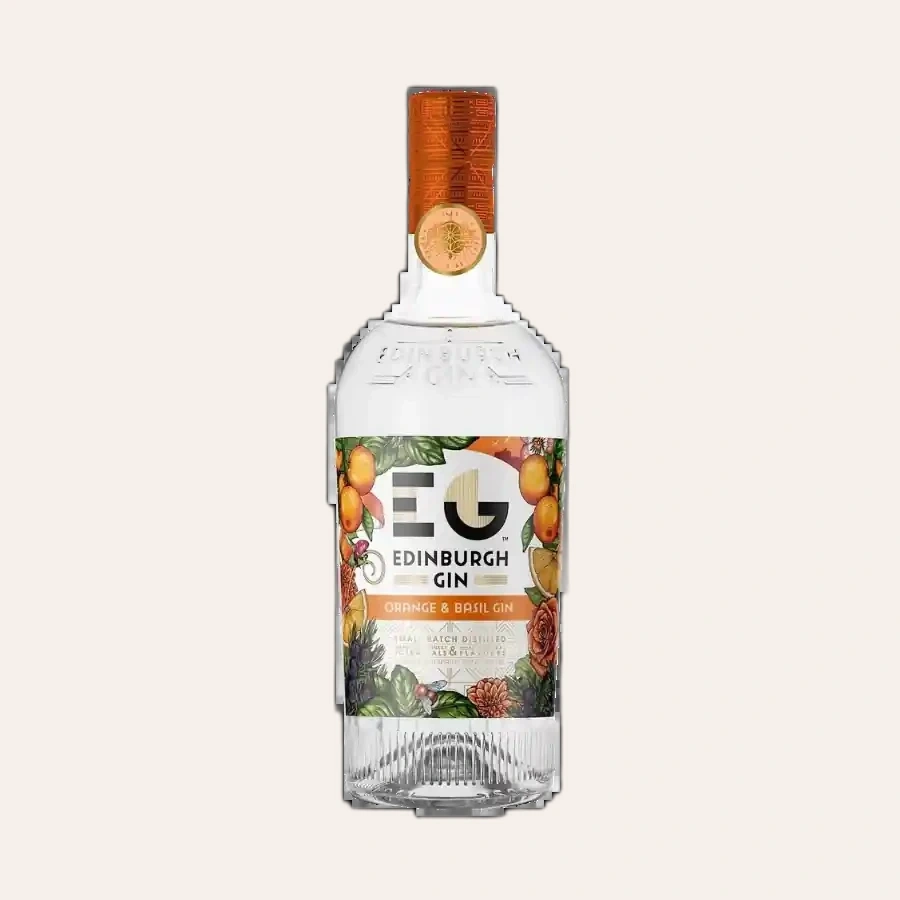 Rượu Gin Scotland Edinburgh Orange & Basil Gin 1000ml