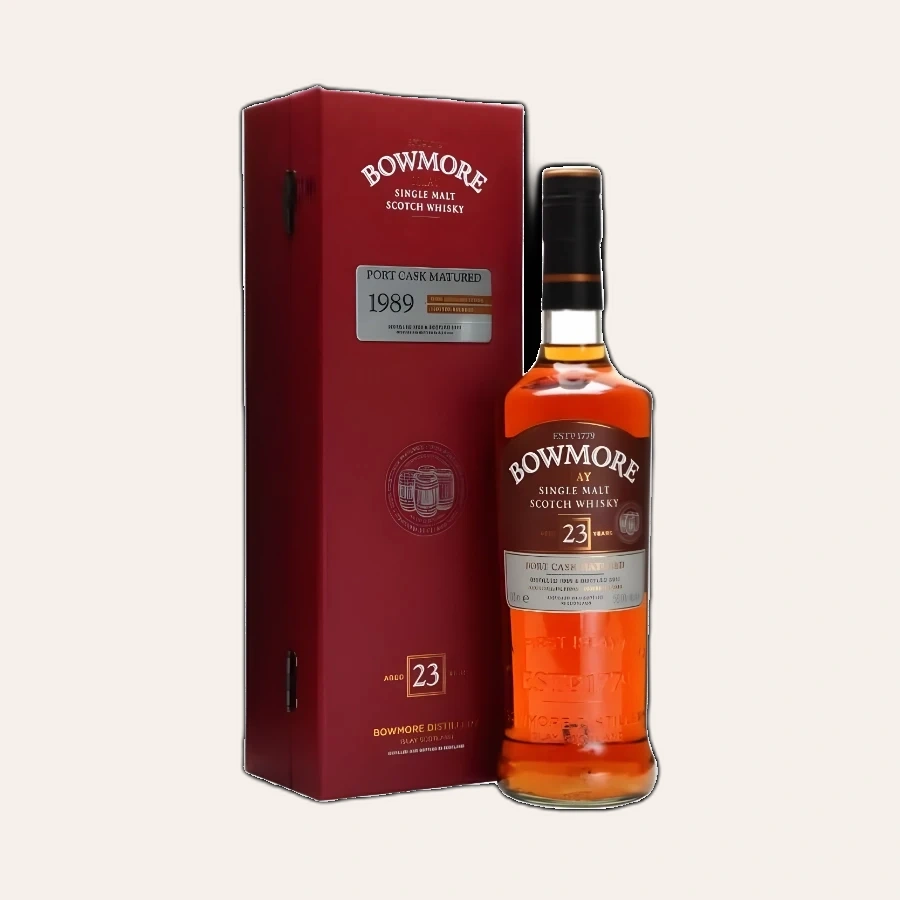Rượu Whisky Bowmore 23 Year Old 1989
