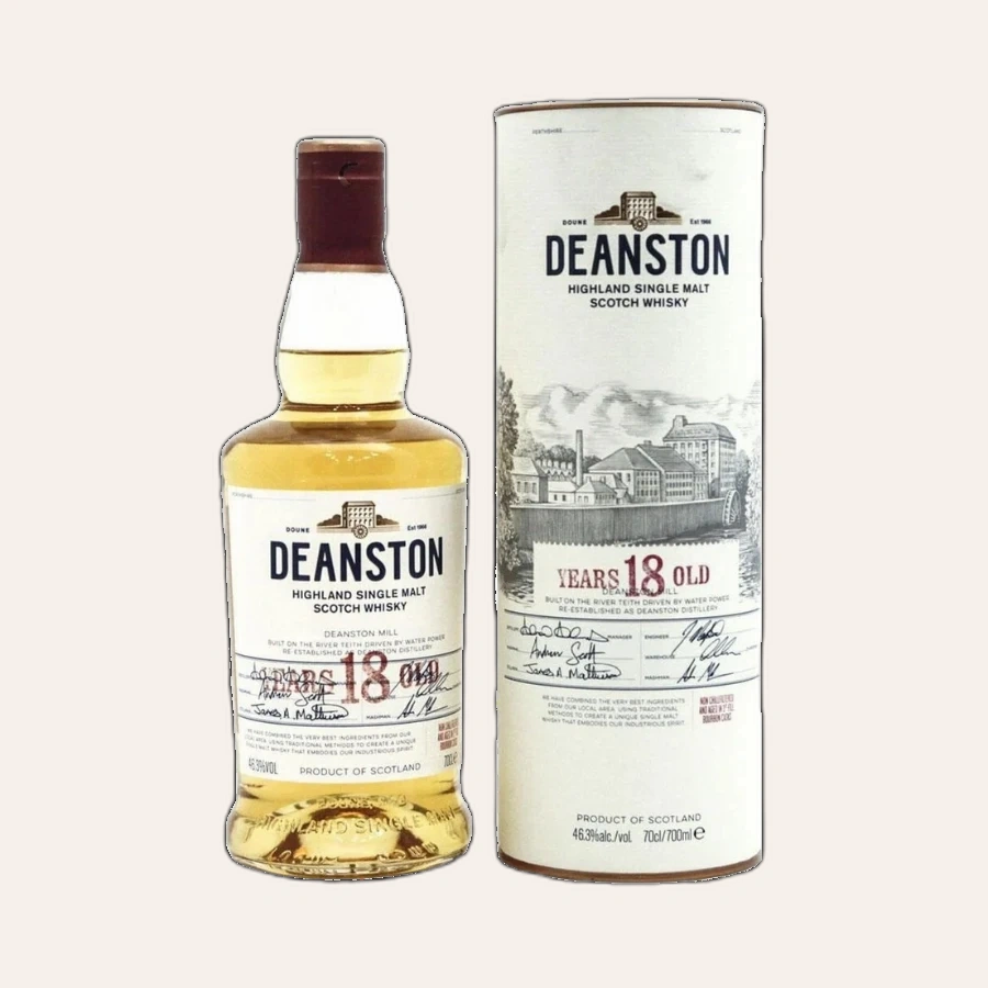 Rượu Whisky Deanston 18 Year Old