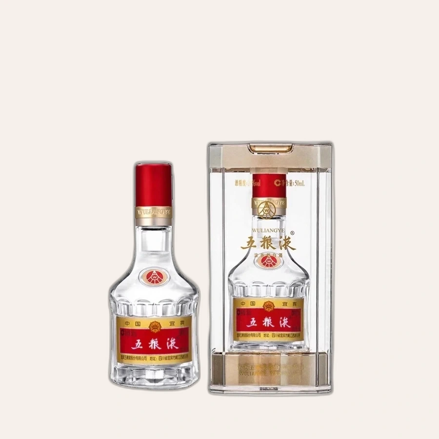 Rượu Ngũ Lương Dịch 55%/ 五粮液白酒50毫升/ Wuliangye