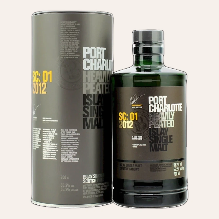 Rượu Whisky Bruichladdich Port Charlotte SC:01 2012