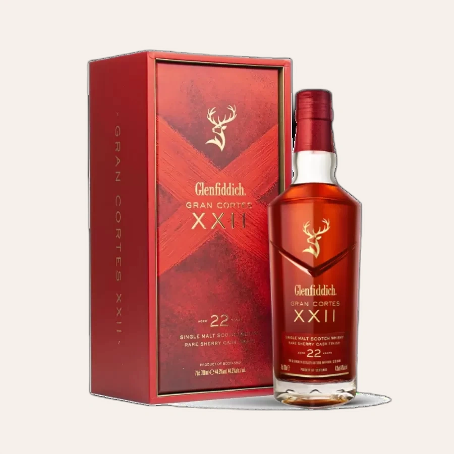 Rượu Whisky Glenfiddich 22 Year Old Gran Cortes XXII